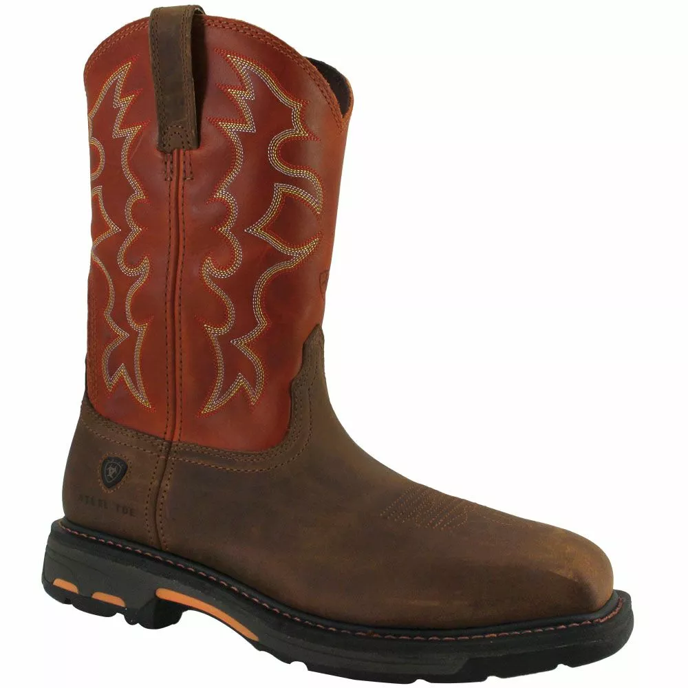 Ariat Boots Ariat Workhog Safety Toe Work Boots - Mens 4 Ariat Boots Ariat Workhog Safety Toe Work Boots - Mens - Image 2