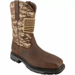 Ariat Boots Ariat WorkHog Patriot Safety Toe Work Boots - Mens 7 Ariat Boots Ariat WorkHog Patriot Safety Toe Work Boots - Mens -MENS WORK AND SAFETY Sales Store AT 10022968 BRN1