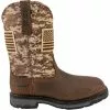 Ariat Boots Ariat WorkHog Patriot Safety Toe Work Boots - Mens -MENS WORK AND SAFETY Sales Store AT 10022968 BRN2