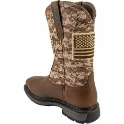 Ariat Boots Ariat WorkHog Patriot Safety Toe Work Boots - Mens 8 Ariat Boots Ariat WorkHog Patriot Safety Toe Work Boots - Mens -MENS WORK AND SAFETY Sales Store AT 10022968 BRN3