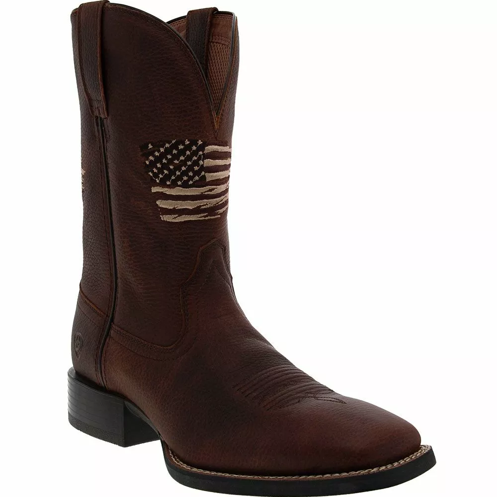 Ariat Boots Ariat Sport All Country Western Mens Work Boots 4 Ariat Boots Ariat Sport All Country Western Mens Work Boots - Image 2