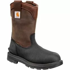 Carhartt Boots Carhartt Ironwood FT1509 11" WP Ins Safety Toe Work Boots - Mens 6 Carhartt Boots Carhartt Ironwood FT1509 11" WP Ins Safety Toe Work Boots - Mens -MENS WORK AND SAFETY Sales Store CH FT1509 BRN1