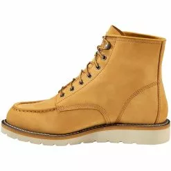 Carhartt Boots Carhartt 6" Moc Wedge FW6076 Mens Soft Toe Work Boots -MENS WORK AND SAFETY Sales Store CH FW6076M WHE3