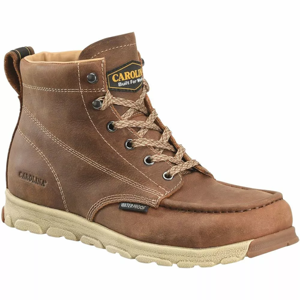 Carolina Boots Carolina CA5575 Mens 6" Safety Toe Work Boots 4 Carolina Boots Carolina CA5575 Mens 6" Safety Toe Work Boots - Image 2