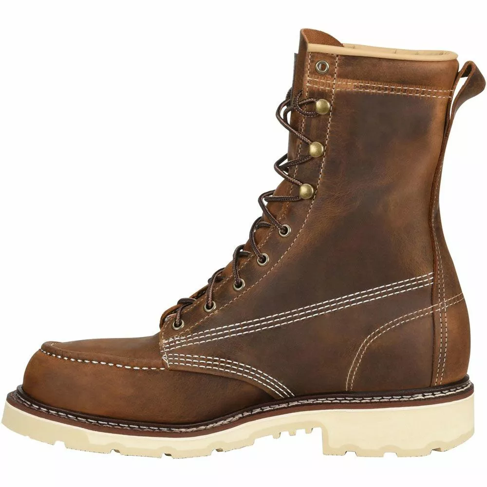 Carolina Boots Carolina CA7016 Ferric USA 8" Mens Soft Toe Work Boots 5 Carolina Boots Carolina CA7016 Ferric USA 8" Mens Soft Toe Work Boots - Image 3
