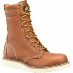 Carolina Boots Carolina CA7061 Amp MX 8" Mens Non-Safety Toe Work Boots -MENS WORK AND SAFETY Sales Store CR CA7061 TAN1