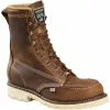 Carolina Boots Carolina 8" Ferric USA CA7516 Mens Safety Toe Work Boots -MENS WORK AND SAFETY Sales Store CR CA7516 DBR2