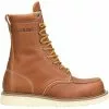 Carolina Boots Carolina CA7562 Amp MX 8" Moc Mens Steel Toe Work Boots -MENS WORK AND SAFETY Sales Store CR CA7562 TAN2