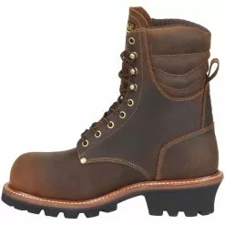 Carolina Boots Carolina CA9854 9" WP Logger Composite Toe Mens Work Boots 8 Carolina Boots Carolina CA9854 9" WP Logger Composite Toe Mens Work Boots -MENS WORK AND SAFETY Sales Store CR CA9854 DBR3