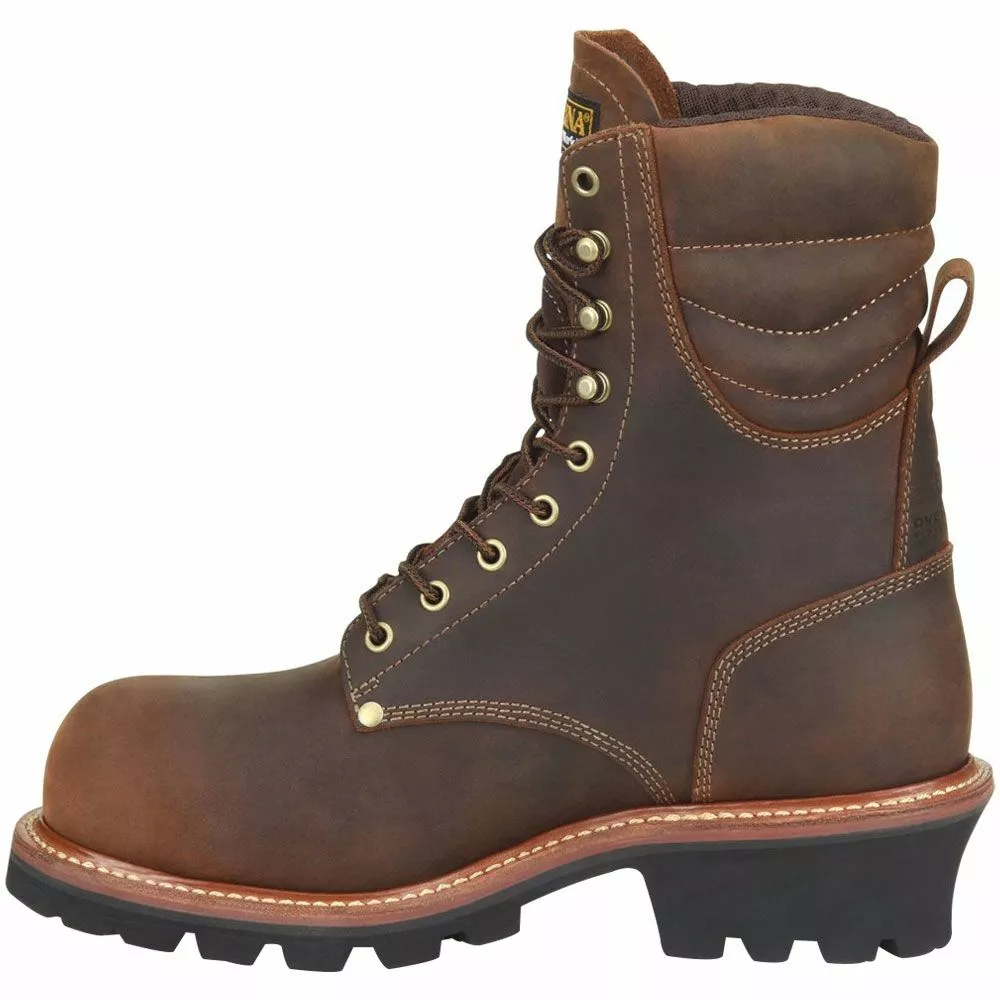 Carolina Boots Carolina CA9854 9" WP Logger Composite Toe Mens Work Boots 5 Carolina Boots Carolina CA9854 9" WP Logger Composite Toe Mens Work Boots - Image 3