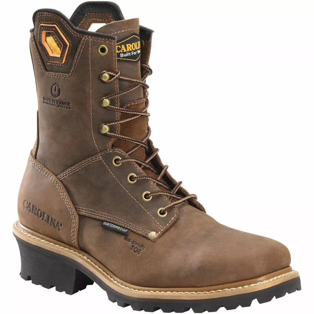Carolina Boots Carolina Ca9855 8" Sqtoe Wp Ct Composite Toe Work Boots - Mens 4 Carolina Boots Carolina Ca9855 8" Sqtoe Wp Ct Composite Toe Work Boots - Mens - Image 2