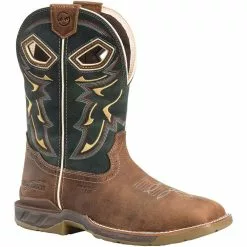 Double H DH5356 Mens Kerrick Roper Comp Toe Work Boots -MENS WORK AND SAFETY Sales Store CR DH5356 BRN1