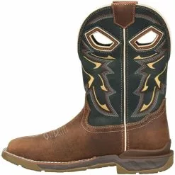 Double H DH5356 Mens Kerrick Roper Comp Toe Work Boots -MENS WORK AND SAFETY Sales Store CR DH5356 BRN3