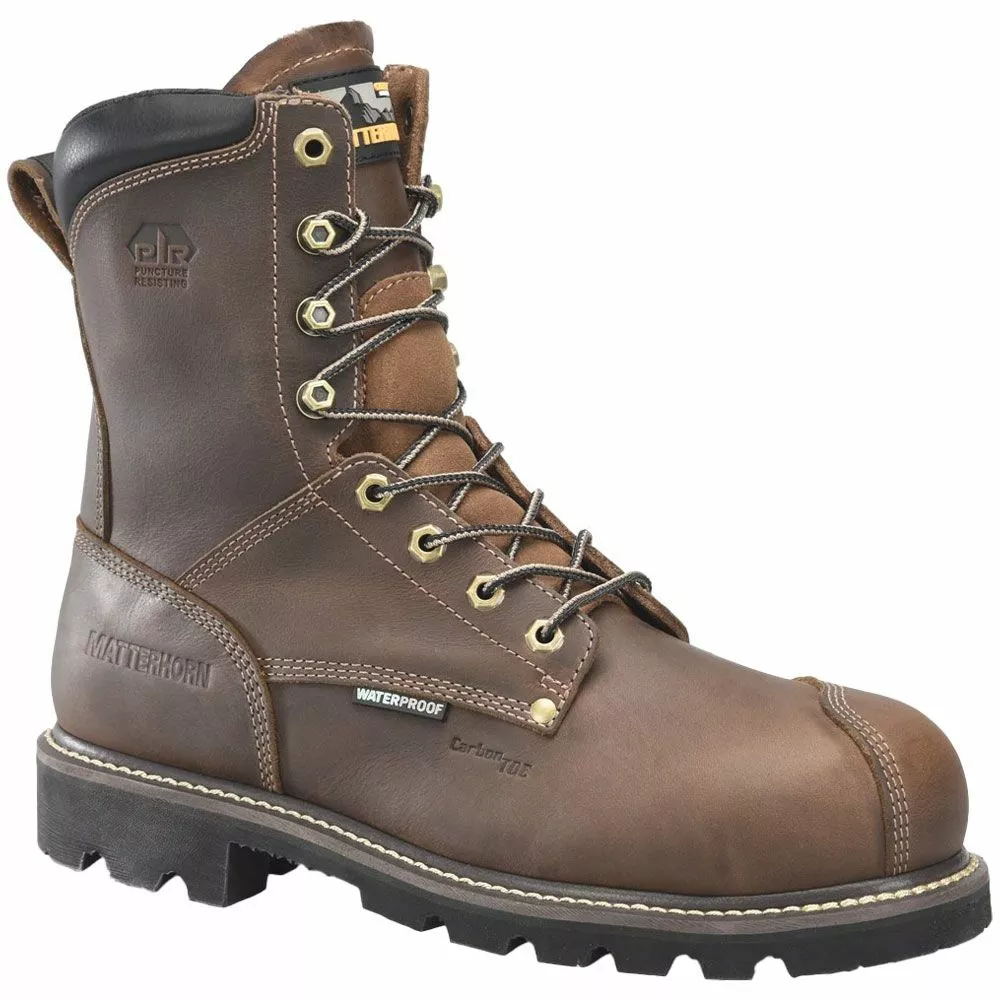 Carolina Boots Matterhorn MT2508 8" Corvus WP Mens Composite Toe Work Boots 4 Carolina Boots Matterhorn MT2508 8" Corvus WP Mens Composite Toe Work Boots - Image 2