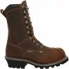 Carolina Boots Matterhorn Arc Logger MT2510 Mens 10" Composite Toe Work Boots -MENS WORK AND SAFETY Sales Store CR MT2510 DBR2