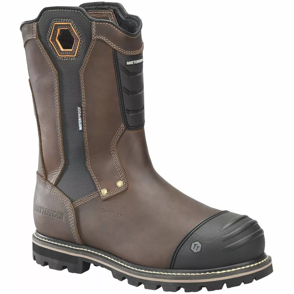 Carolina Boots Matterhorn I-Beam MT2540 10" WP Composite Toe Mens Work Boots 4 Carolina Boots Matterhorn I-Beam MT2540 10" WP Composite Toe Mens Work Boots - Image 2