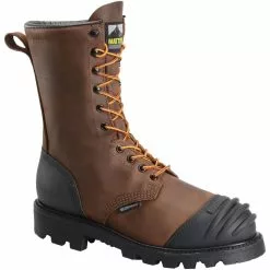 Carolina Boots Matterhorn Copper Int Met MT910 Mens 10" Safety Toe Work Boots -MENS WORK AND SAFETY Sales Store CR MT910 DBR1