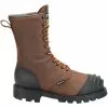 Carolina Boots Matterhorn Copper Int Met MT910 Mens 10" Safety Toe Work Boots -MENS WORK AND SAFETY Sales Store CR MT910 DBR2