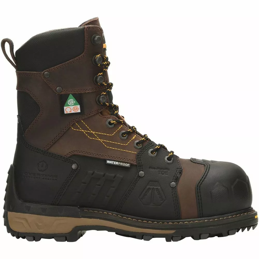 Carolina Boots Matterhorn MTC300 8" Comp Toe Int Met PR Mens Work Boots 3 Carolina Boots Matterhorn MTC300 8" Comp Toe Int Met PR Mens Work Boots