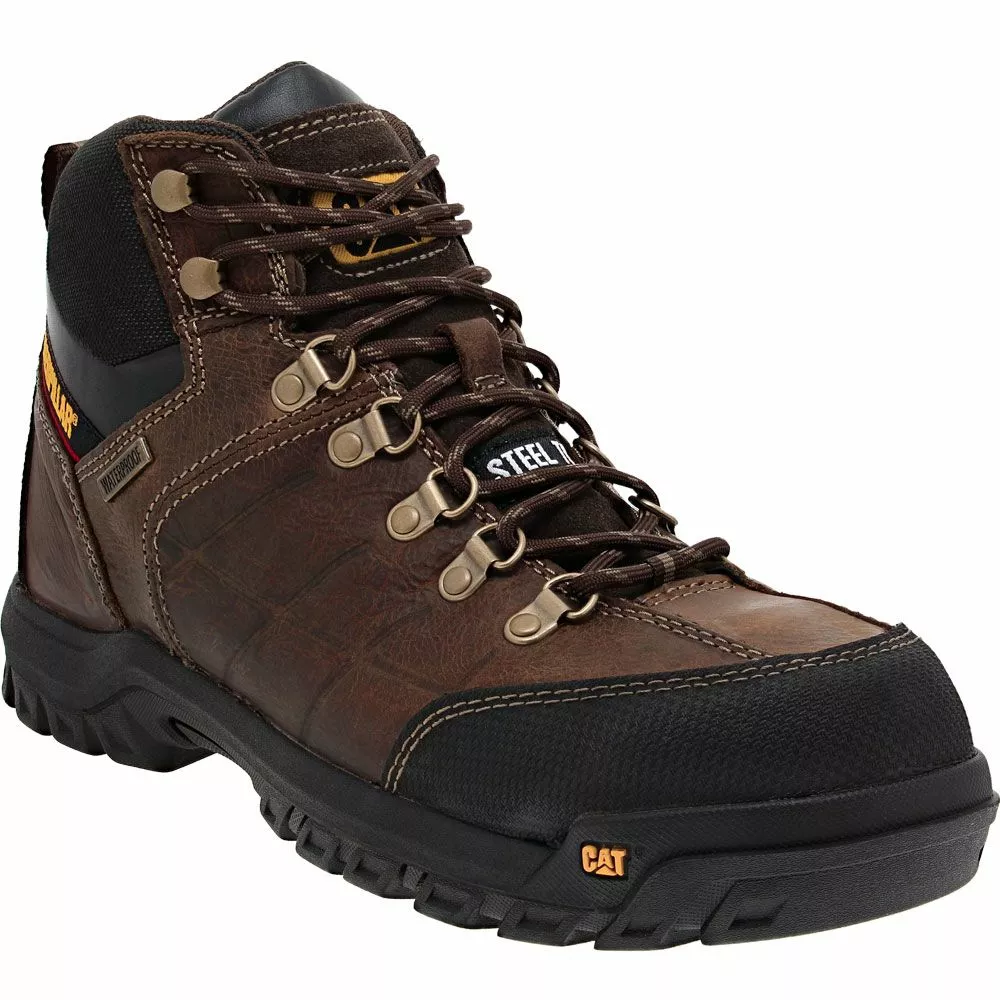 Caterpillar Footwear Threshold H2O Safety Toe Work Boots - Mens 4 Caterpillar Footwear Threshold H2O Safety Toe Work Boots - Mens - Image 2