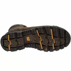 Caterpillar Footwear Excavator H2O Comp Toe Work Boots - Mens -MENS WORK AND SAFETY Sales Store CT 90991 BRN4