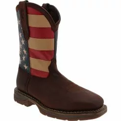 Durango Boots Durango Rebel American Flag Mens Safety Toe Work Boots 7 Durango Boots Durango Rebel American Flag Mens Safety Toe Work Boots -MENS WORK AND SAFETY Sales Store DG DB020 BRN1