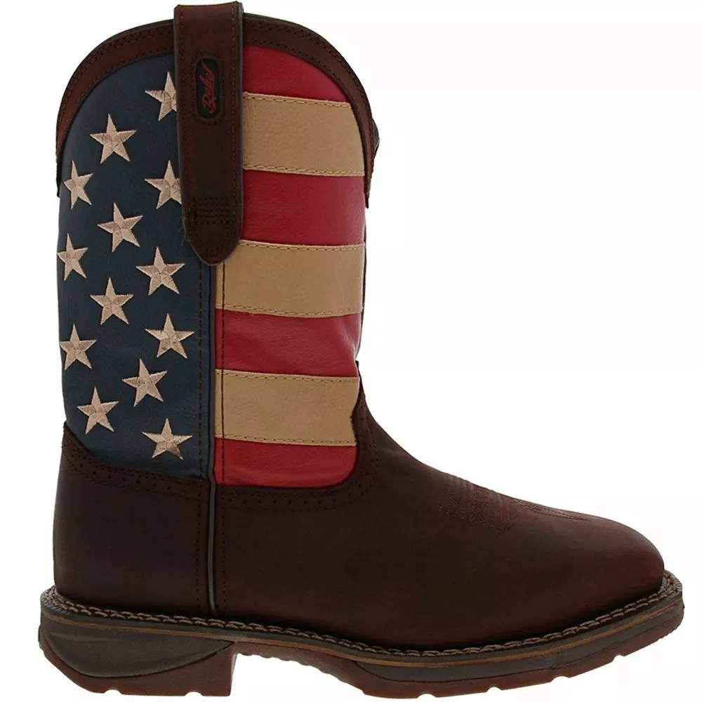 Durango Boots Durango Rebel American Flag Mens Safety Toe Work Boots 3 Durango Boots Durango Rebel American Flag Mens Safety Toe Work Boots