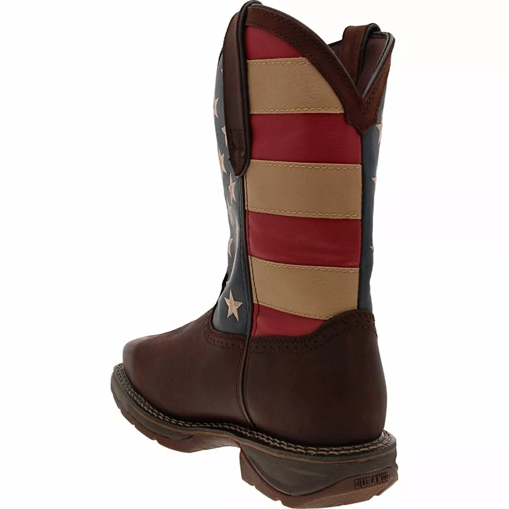 Durango Boots Durango Rebel American Flag Mens Safety Toe Work Boots 5 Durango Boots Durango Rebel American Flag Mens Safety Toe Work Boots - Image 3