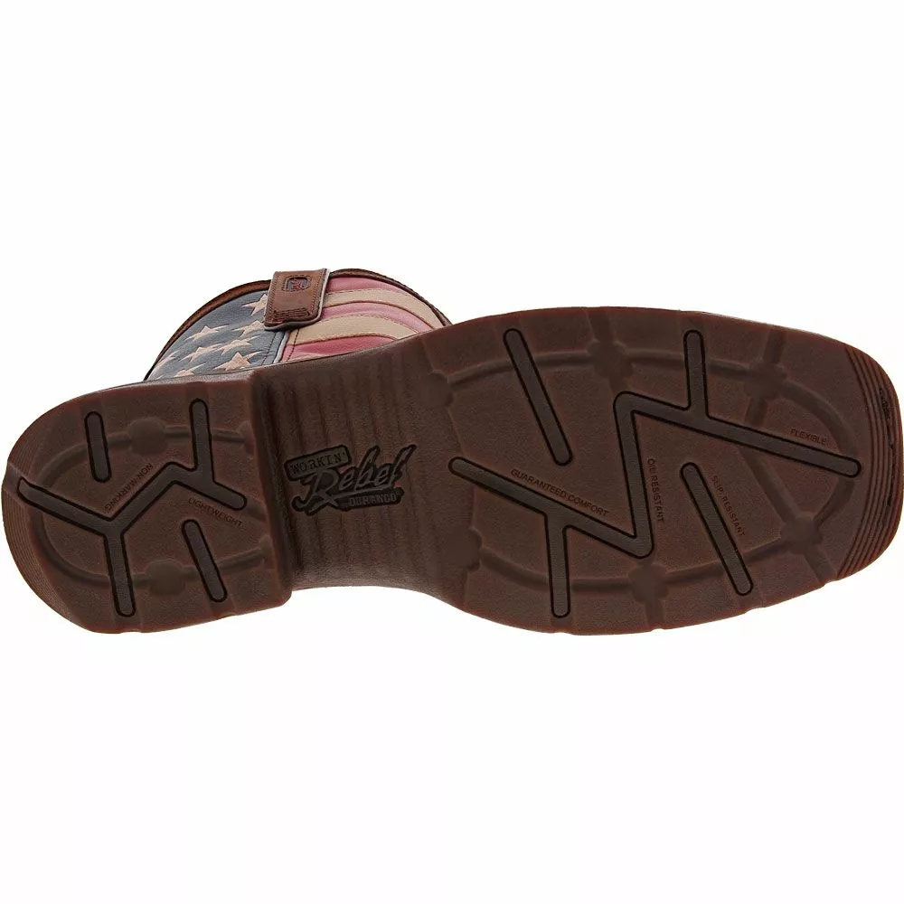 Durango Boots Durango Rebel American Flag Mens Safety Toe Work Boots 6 Durango Boots Durango Rebel American Flag Mens Safety Toe Work Boots - Image 4