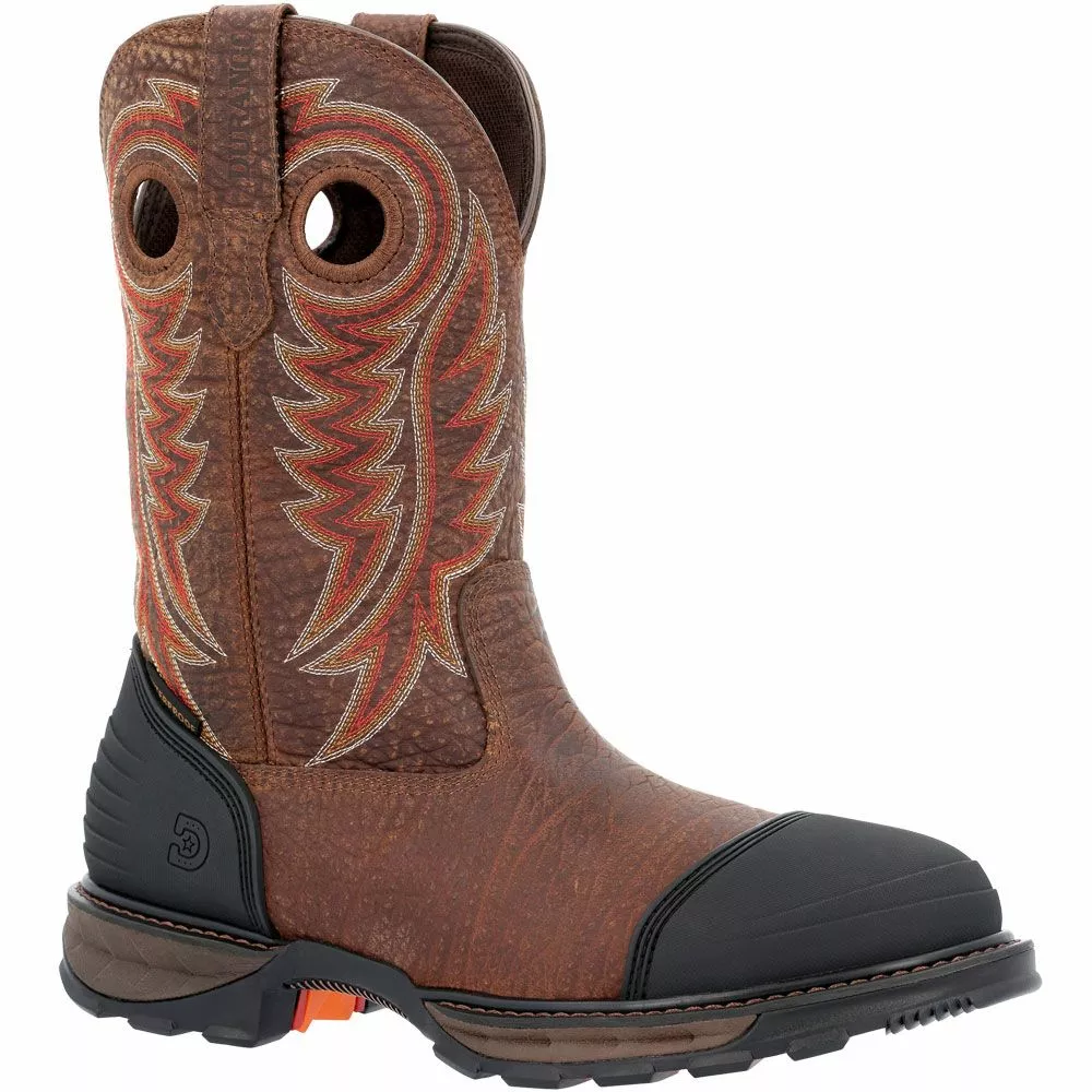 Durango Boots Durango DDB0425 11" WP Mens Western Steel Toe Work Boots 4 Durango Boots Durango DDB0425 11" WP Mens Western Steel Toe Work Boots - Image 2