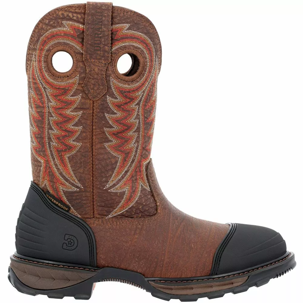 Durango Boots Durango DDB0425 11" WP Mens Western Steel Toe Work Boots 3 Durango Boots Durango DDB0425 11" WP Mens Western Steel Toe Work Boots