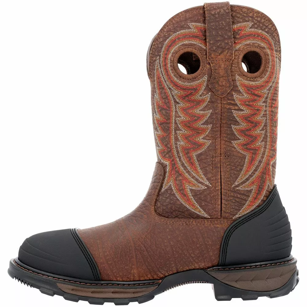 Durango Boots Durango DDB0425 11" WP Mens Western Steel Toe Work Boots 5 Durango Boots Durango DDB0425 11" WP Mens Western Steel Toe Work Boots - Image 3