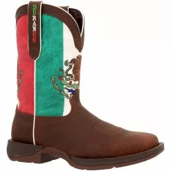 Durango Boots Durango Rebel DDB0431 11" Western Safety Toe Work Boots - Mens -MENS WORK AND SAFETY Sales Store DG DDB0431 BRN1