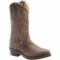 Double H 2282 Safety Toe Work Boots - Mens 7 Double H 2282 Safety Toe Work Boots - Mens -MENS WORK AND SAFETY Sales Store DH 2282 BRN1