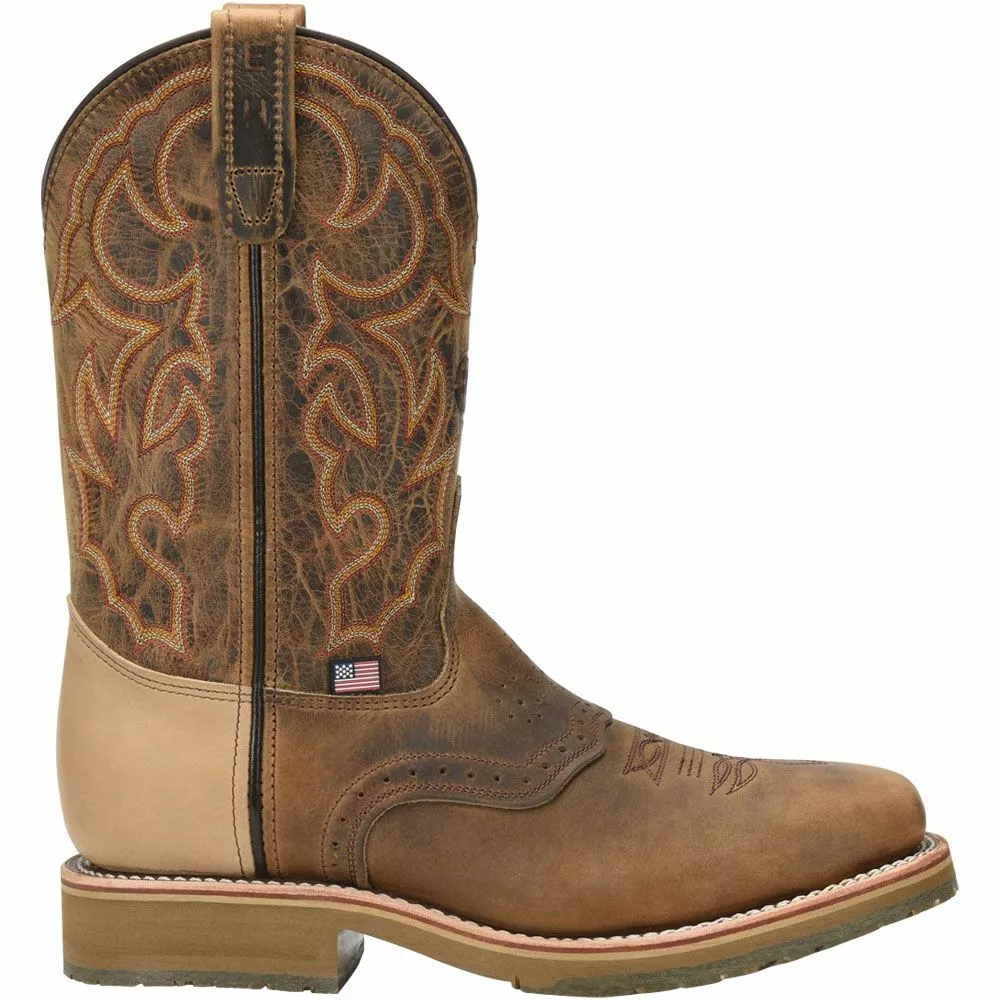 Double H Dh3567 Non-Safety Toe Work Boots - Mens 3 Double H Dh3567 Non-Safety Toe Work Boots - Mens