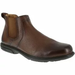Florsheim Work Brown Chukka Safety Toe Work Boots - Mens -MENS WORK AND SAFETY Sales Store FS FS2031 BRN1