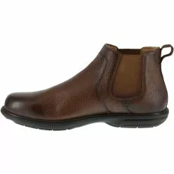 Florsheim Work Brown Chukka Safety Toe Work Boots - Mens -MENS WORK AND SAFETY Sales Store FS FS2031 BRN3