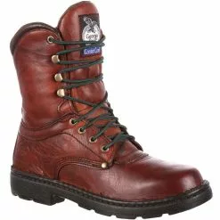 Georgia Boot G8083 Non-Safety Toe Work Boots - Mens 7 Georgia Boot G8083 Non-Safety Toe Work Boots - Mens -MENS WORK AND SAFETY Sales Store GO G8083 BRN1