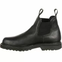 Georgia Boot Gb00084 Non-Safety Toe Work Shoes - Mens -MENS WORK AND SAFETY Sales Store GO GB00084 BLK3