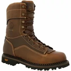 Georgia Boot AMP LT GB00472 Mens Non-Safety Toe Work Boots -MENS WORK AND SAFETY Sales Store GO GB00472 BRN1