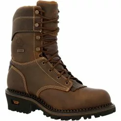 Georgia Boot AMP LT GB00491 Mens Insulated Composite Toe Work Boots 7 Georgia Boot AMP LT GB00491 Mens Insulated Composite Toe Work Boots -MENS WORK AND SAFETY Sales Store GO GB00491 BRN1