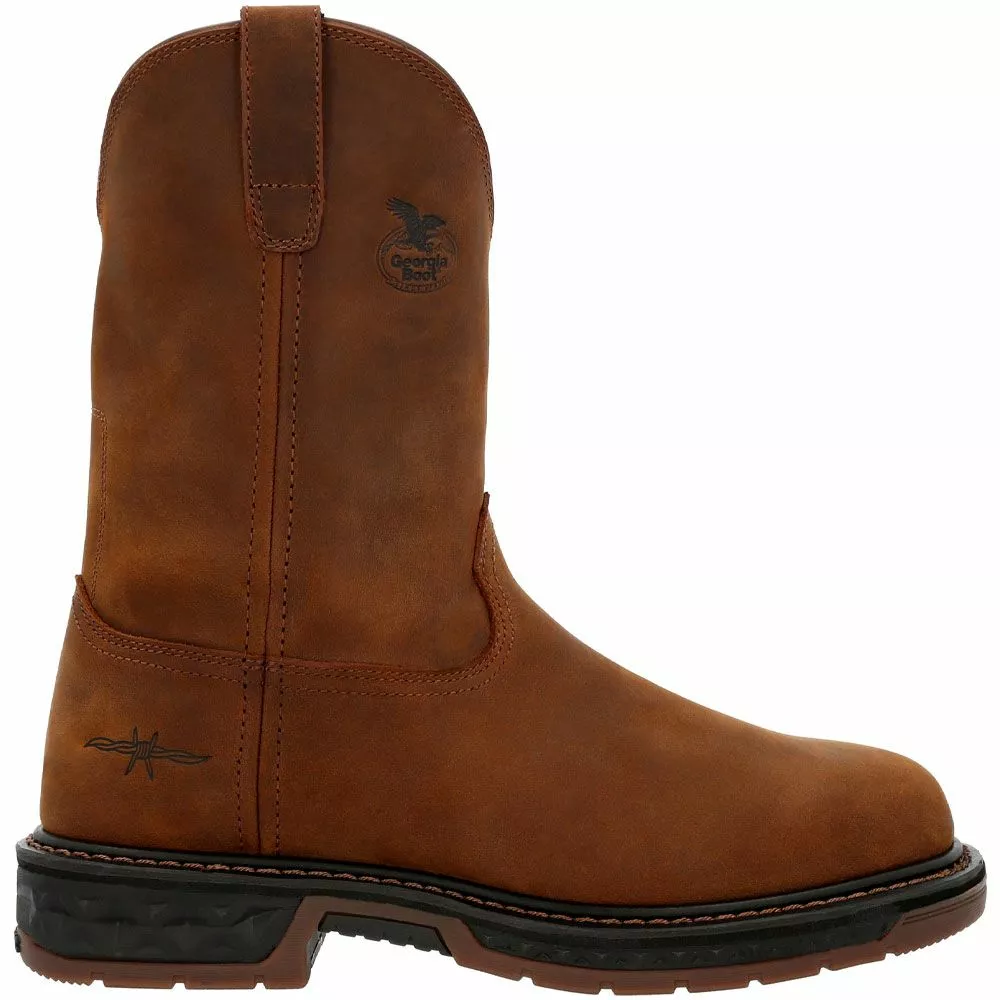 Georgia Boot 10" Work Non-Safety Toe Work Boots - Mens 3 Georgia Boot 10" Work Non-Safety Toe Work Boots - Mens