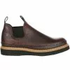 Georgia Boot Slip On Giant Romeo Soft Toe Work Shoes GR274 -MENS WORK AND SAFETY Sales Store GO GR274 BRN2