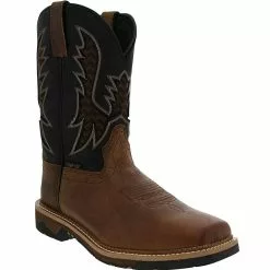 Justin Boots Justin Bolt Nano Mens Composite Toe Work Boots 7 Justin Boots Justin Bolt Nano Mens Composite Toe Work Boots -MENS WORK AND SAFETY Sales Store JU SE4113 BRN1
