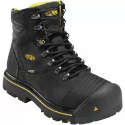 KEEN Utility Boots KEEN Utility Milwaukee Steel Toe WP Work Boots - Mens 7 KEEN Utility Boots KEEN Utility Milwaukee Steel Toe WP Work Boots - Mens -MENS WORK AND SAFETY Sales Store KE 1009174 BLK1