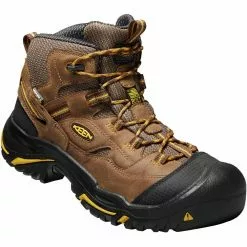 KEEN Utility Boots KEEN Utility Braddock Mid Steel Toe Work Boots - Mens 7 KEEN Utility Boots KEEN Utility Braddock Mid Steel Toe Work Boots - Mens -MENS WORK AND SAFETY Sales Store KE 1011243 BRN1