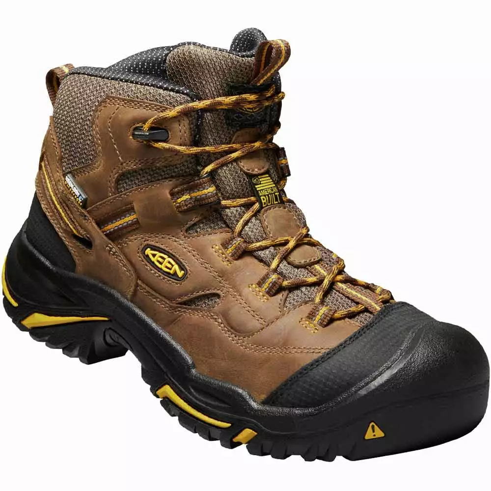 KEEN Utility Boots KEEN Utility Braddock Mid Steel Toe Work Boots - Mens 4 KEEN Utility Boots KEEN Utility Braddock Mid Steel Toe Work Boots - Mens - Image 2