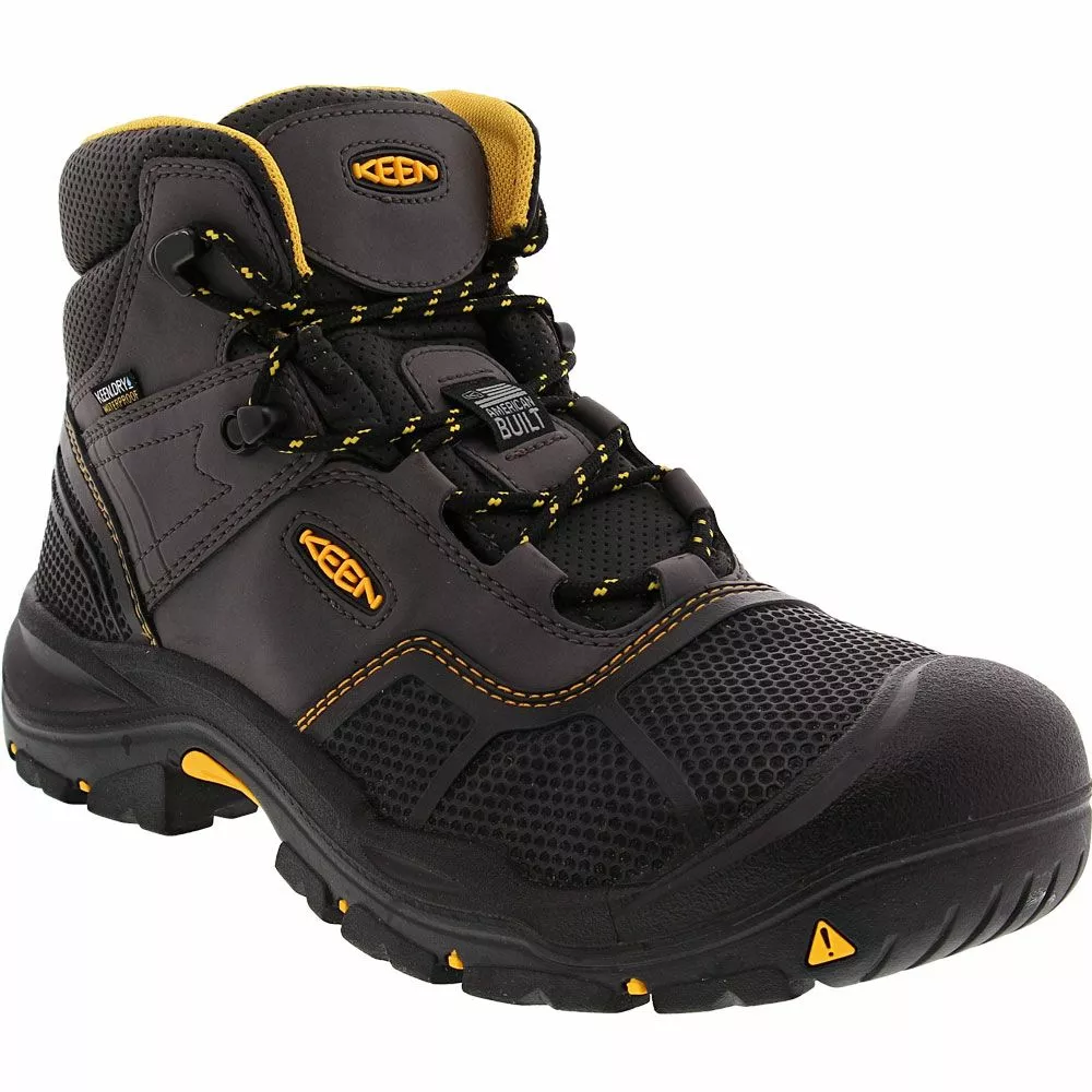 KEEN Utility Boots KEEN Utility Logandale Mid Safety Toe Work Boots - Mens 4 KEEN Utility Boots KEEN Utility Logandale Mid Safety Toe Work Boots - Mens - Image 2