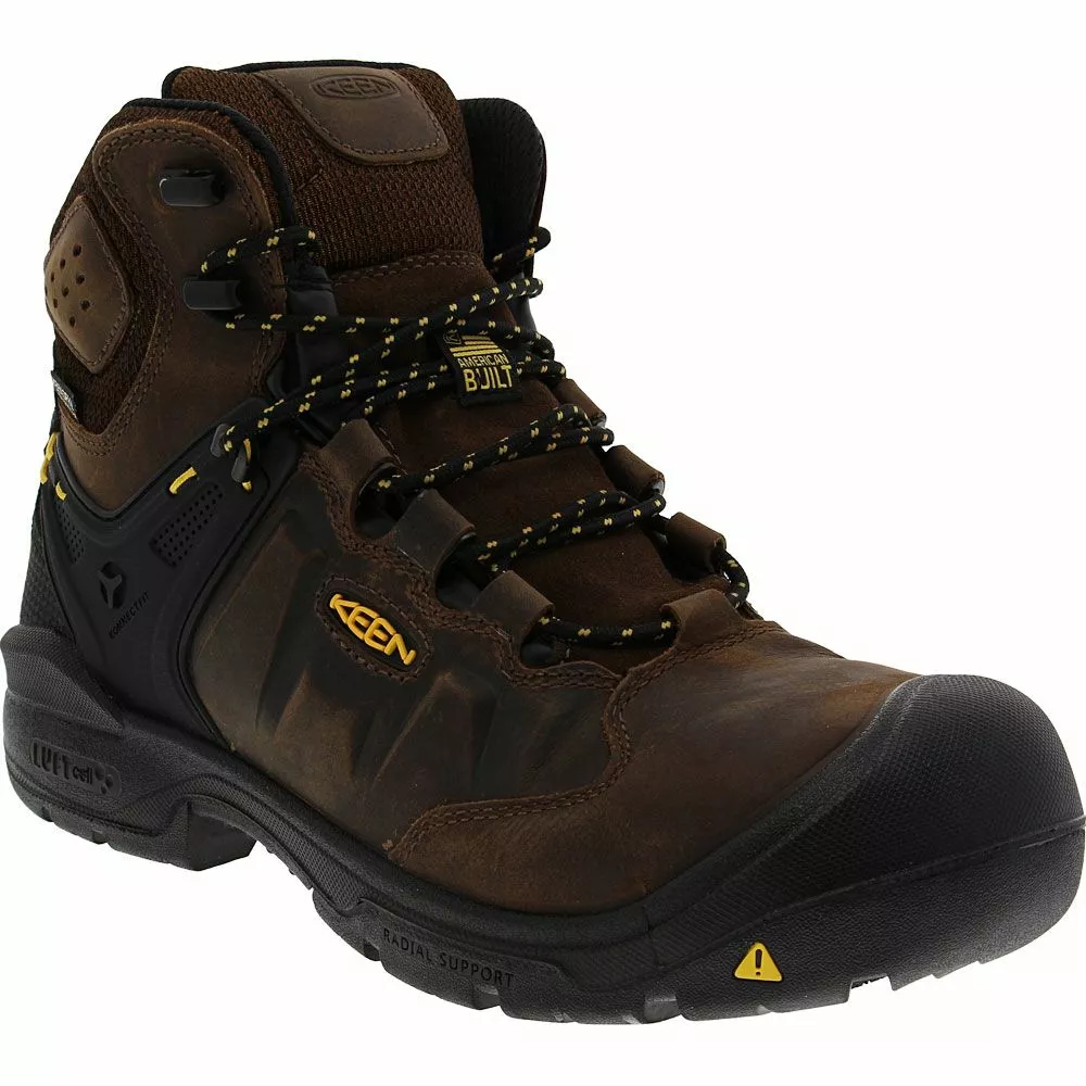 KEEN Utility Boots KEEN Utility Dover Mid Safety Toe Work Boots - Mens 4 KEEN Utility Boots KEEN Utility Dover Mid Safety Toe Work Boots - Mens - Image 2