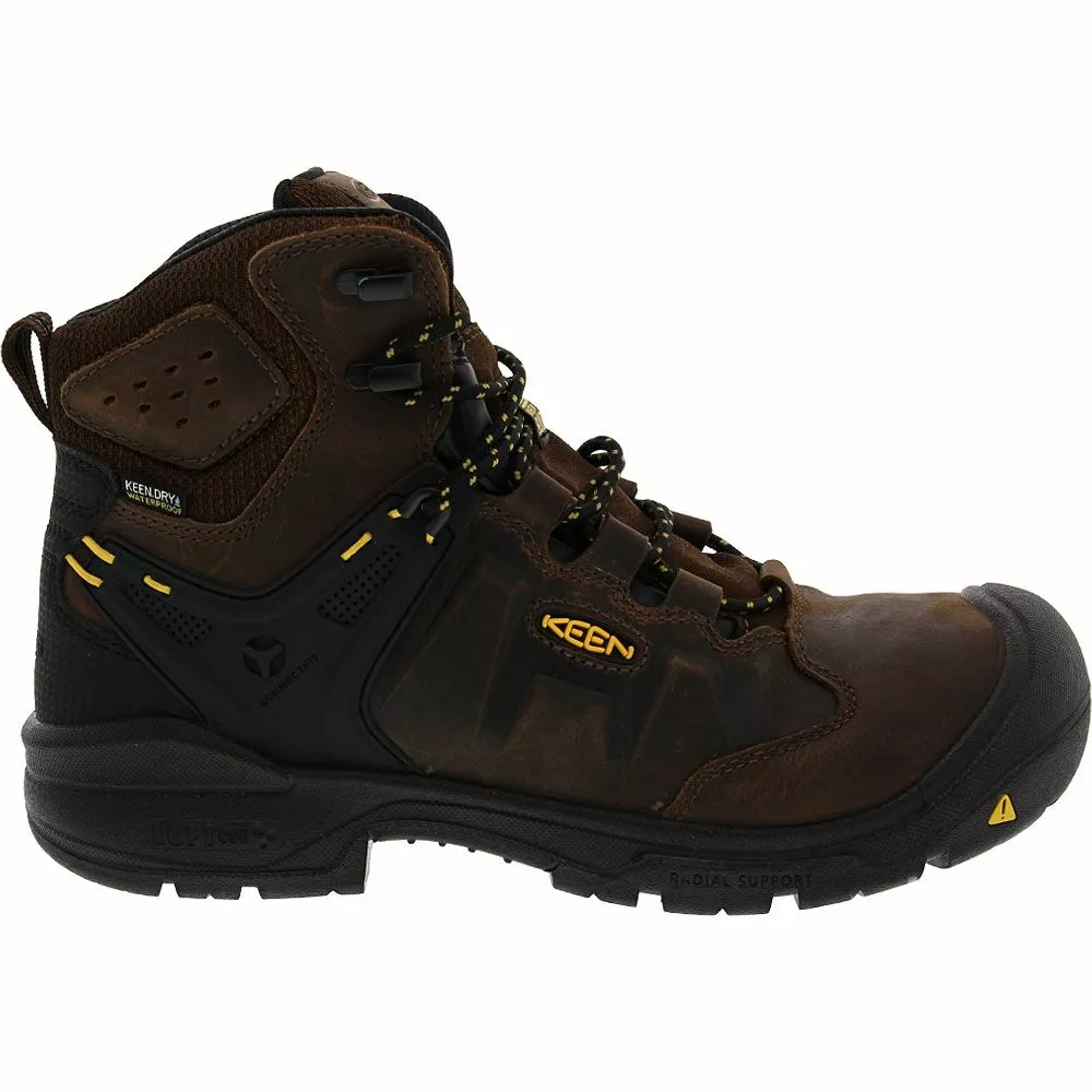 KEEN Utility Boots KEEN Utility Dover Mid Safety Toe Work Boots - Mens 3 KEEN Utility Boots KEEN Utility Dover Mid Safety Toe Work Boots - Mens